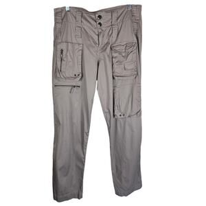 Pete & Greta Johnny Was Beige Cargo Women's Everyday Trending Pants 8